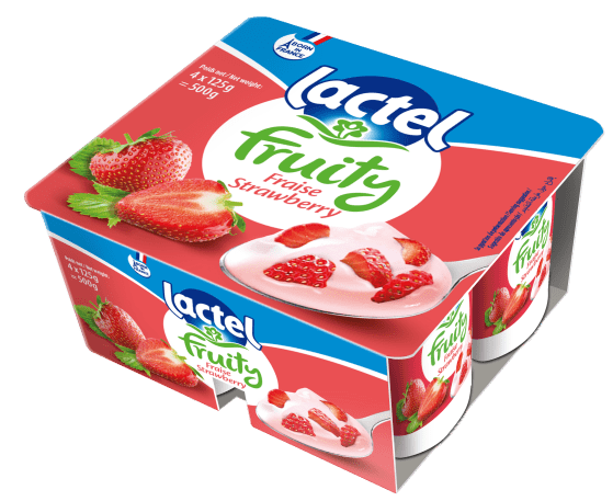 Lactel mliječni desert jagoda, kartonski omotač 3kg