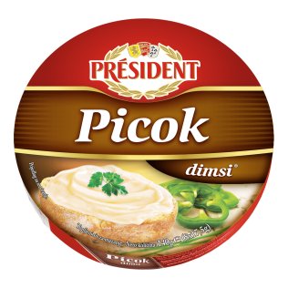 Président Picok topljeni sir, okus dimsi, 140 g