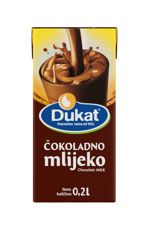 Dukat čokoladno mlijeko, 0,2 l