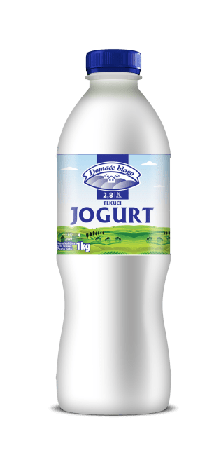 Domaće blago tekući jogurt 2,8% m.m., 1 kg