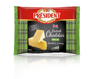 Président Cheddar, mladi, 200 g