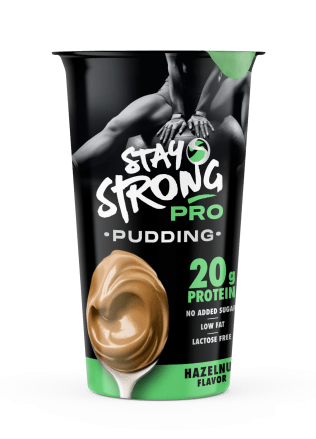 Stay Strong Mliječni puding s aromom lješnjaka i sa sladilima 200 g