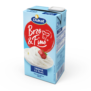 Brzo & Fino vrhnje za šlag, 500 g