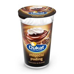 Dukat puding sa šlagom, okus čokolada, 170 g